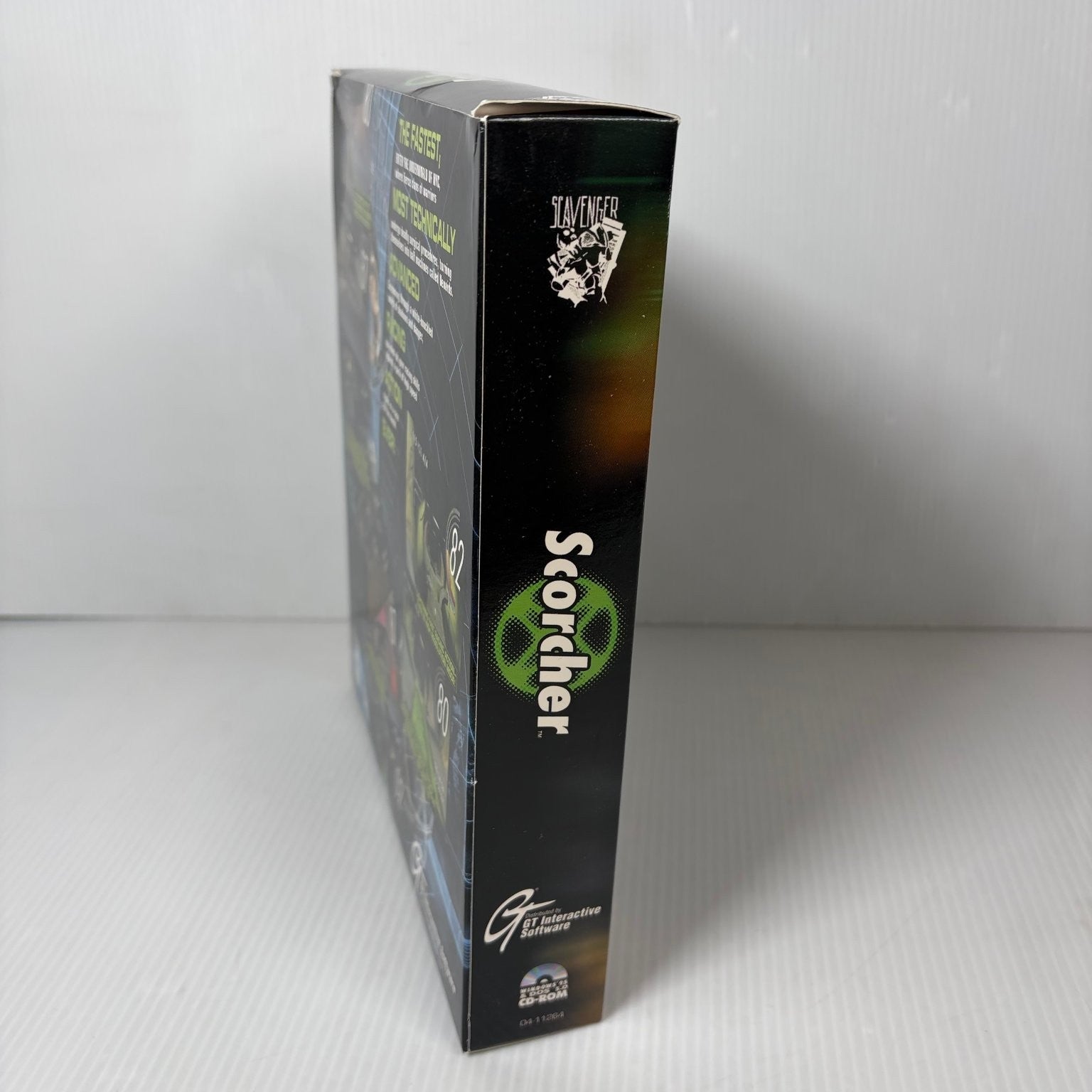 Scorcher Big Box PC Video Game Windows 95 DOS CD-ROM Racing Scavenger Complete