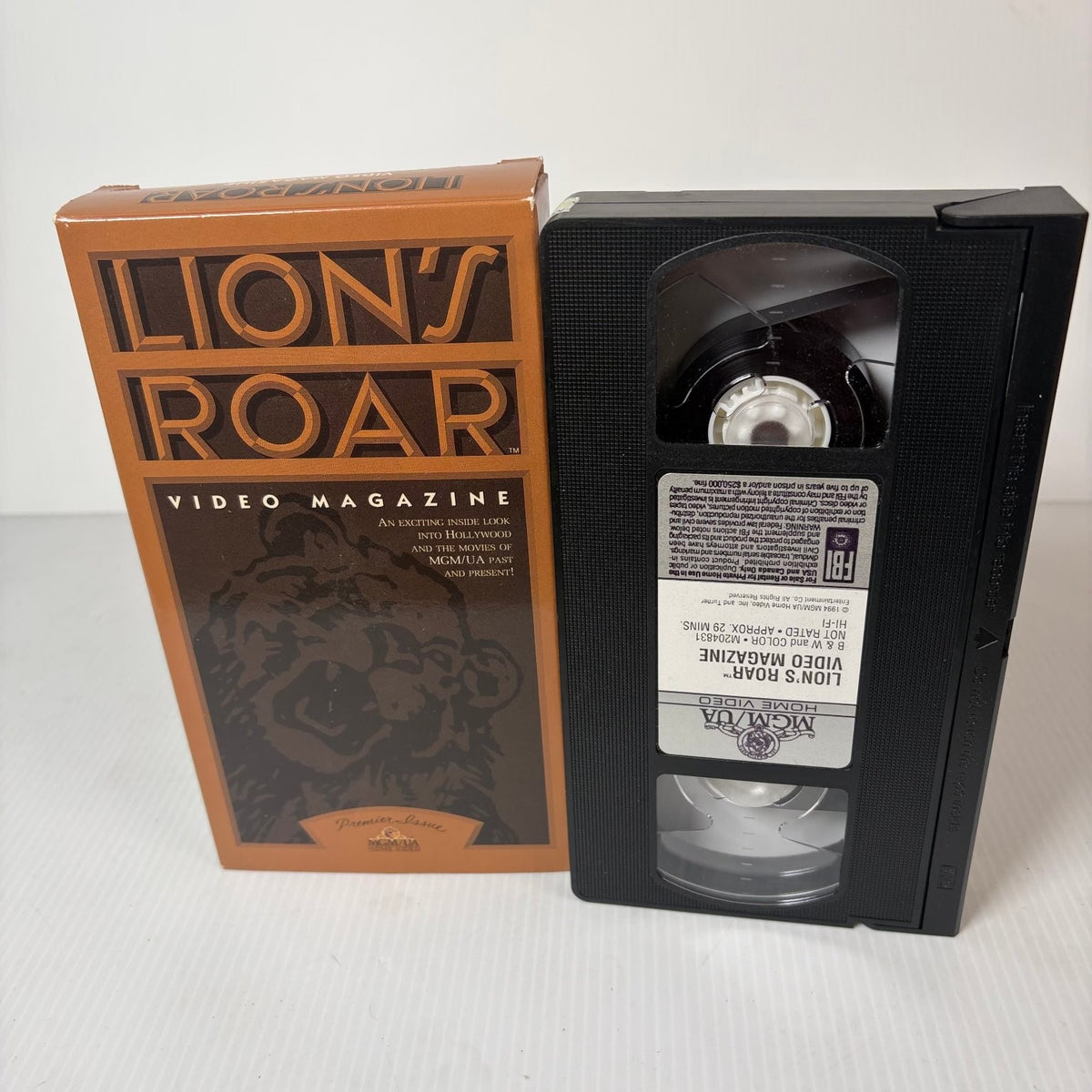 Lion's Roar Video Magazine VHS 1994 Documentary Premiere Issue MGM/UA