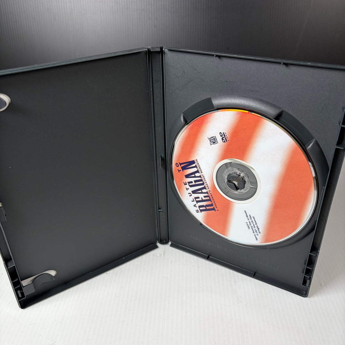 Salute to Reagan DVD 2001 Documentary Ronald Wilson Reagan Tribute