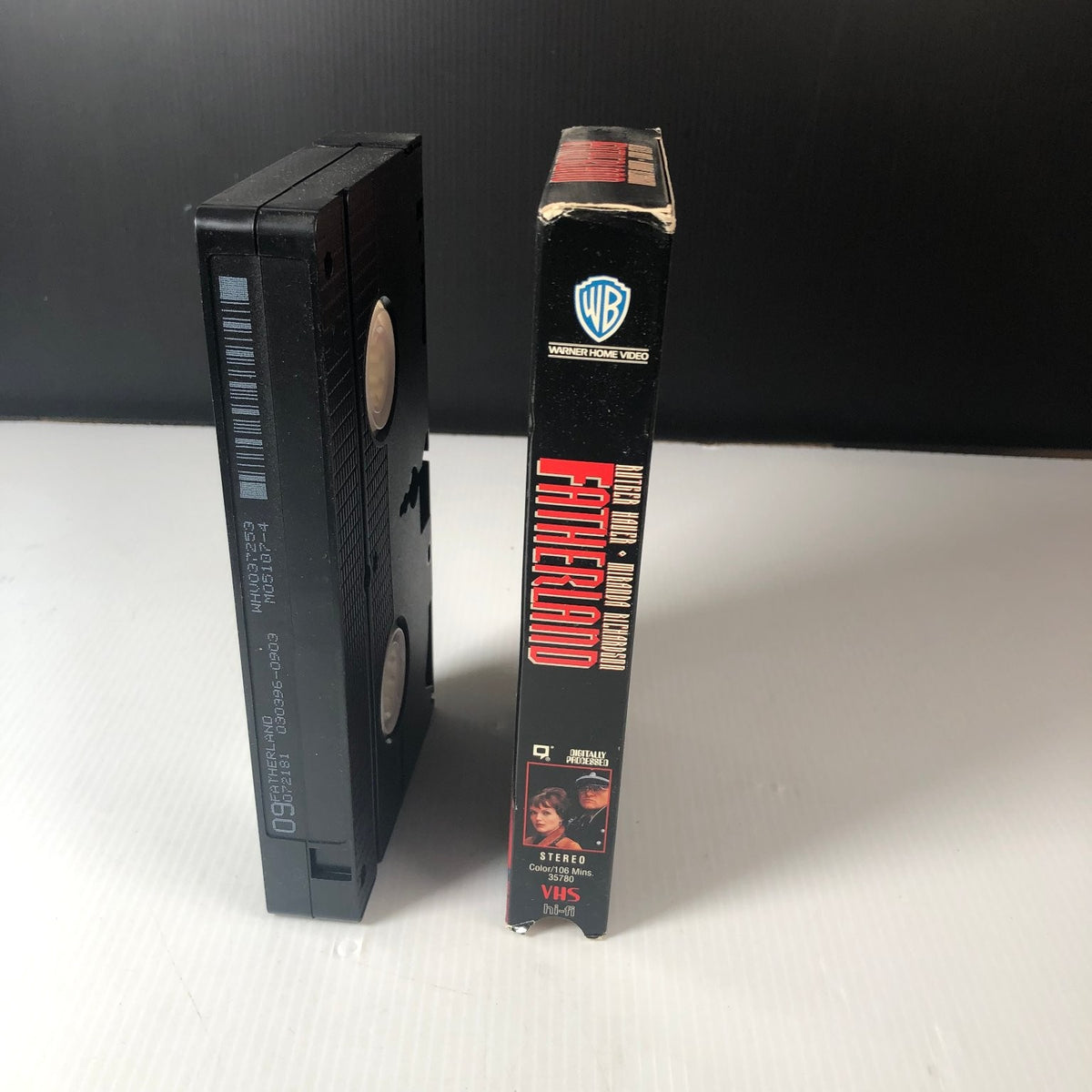 Fatherland VHS 1994 Thriller Alternative History Warner Home Video WW2 What If