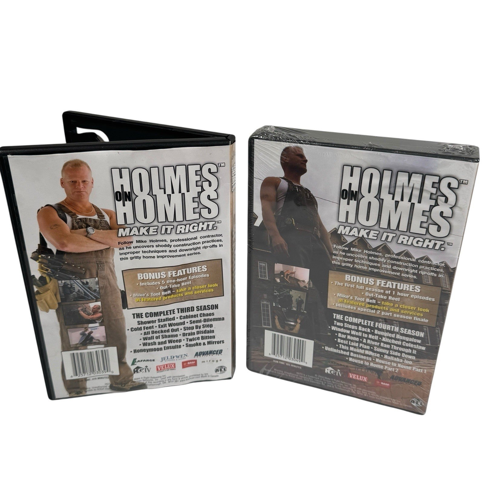 Holmes on Holmes Make It Right Season 4 (Sealed) And Season 3 DVD Sets