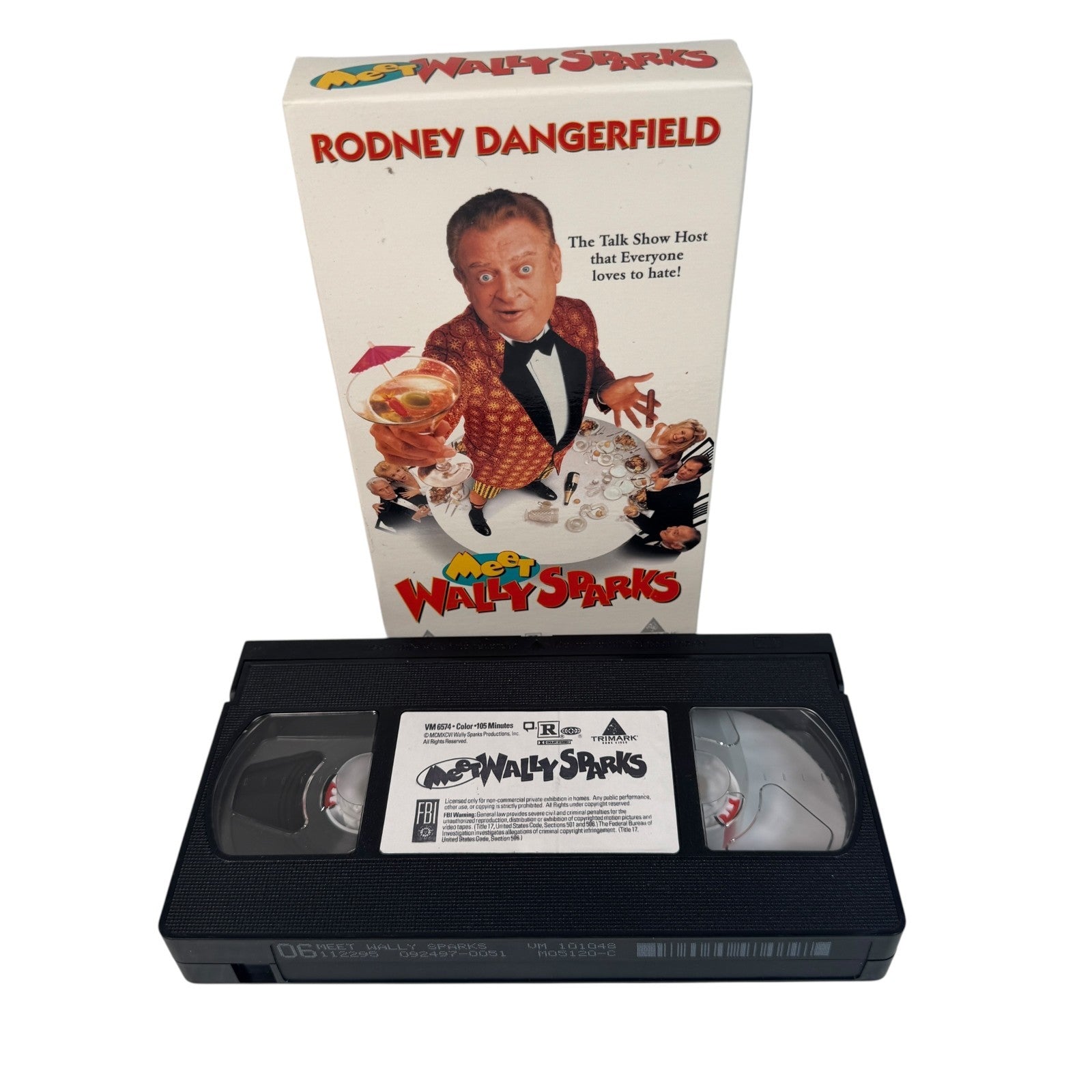 Vintage Meet Wally Sparks Comedy VHS Rodney Dangerfield
