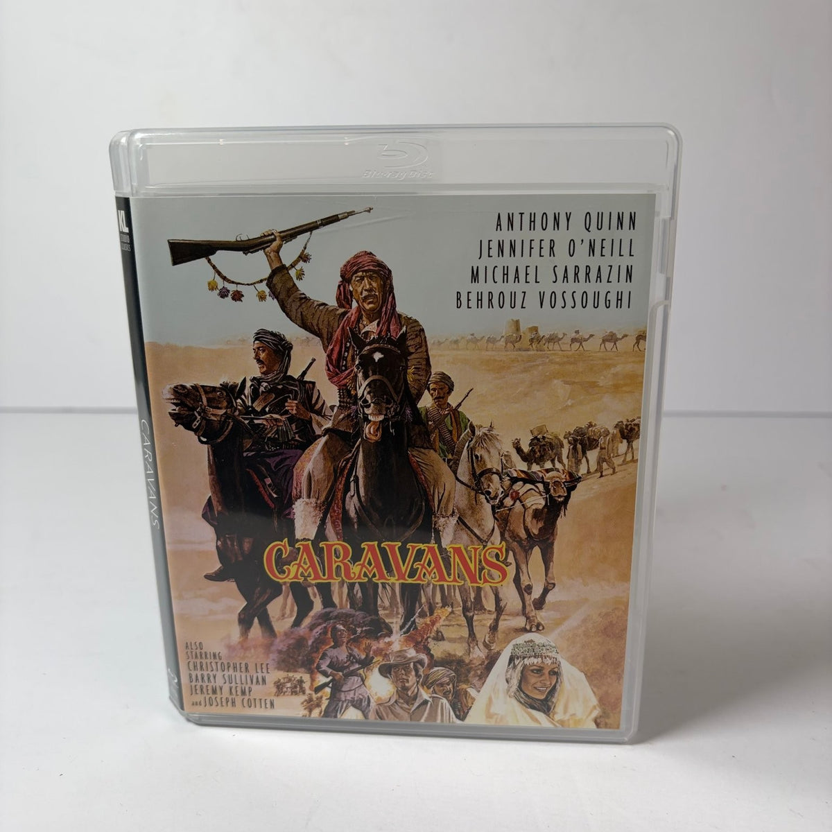 CARAVANS Blu-ray 1978 Anthony Quinn Jennifer O'Neill Kino Lorber CLASSIC