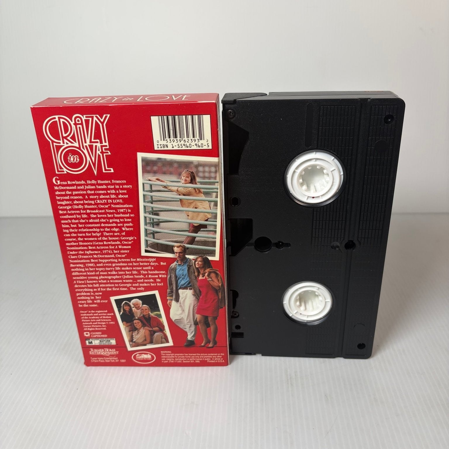 Crazy in Love VHS 1992 Romantic Drama Turner Home Entertainment