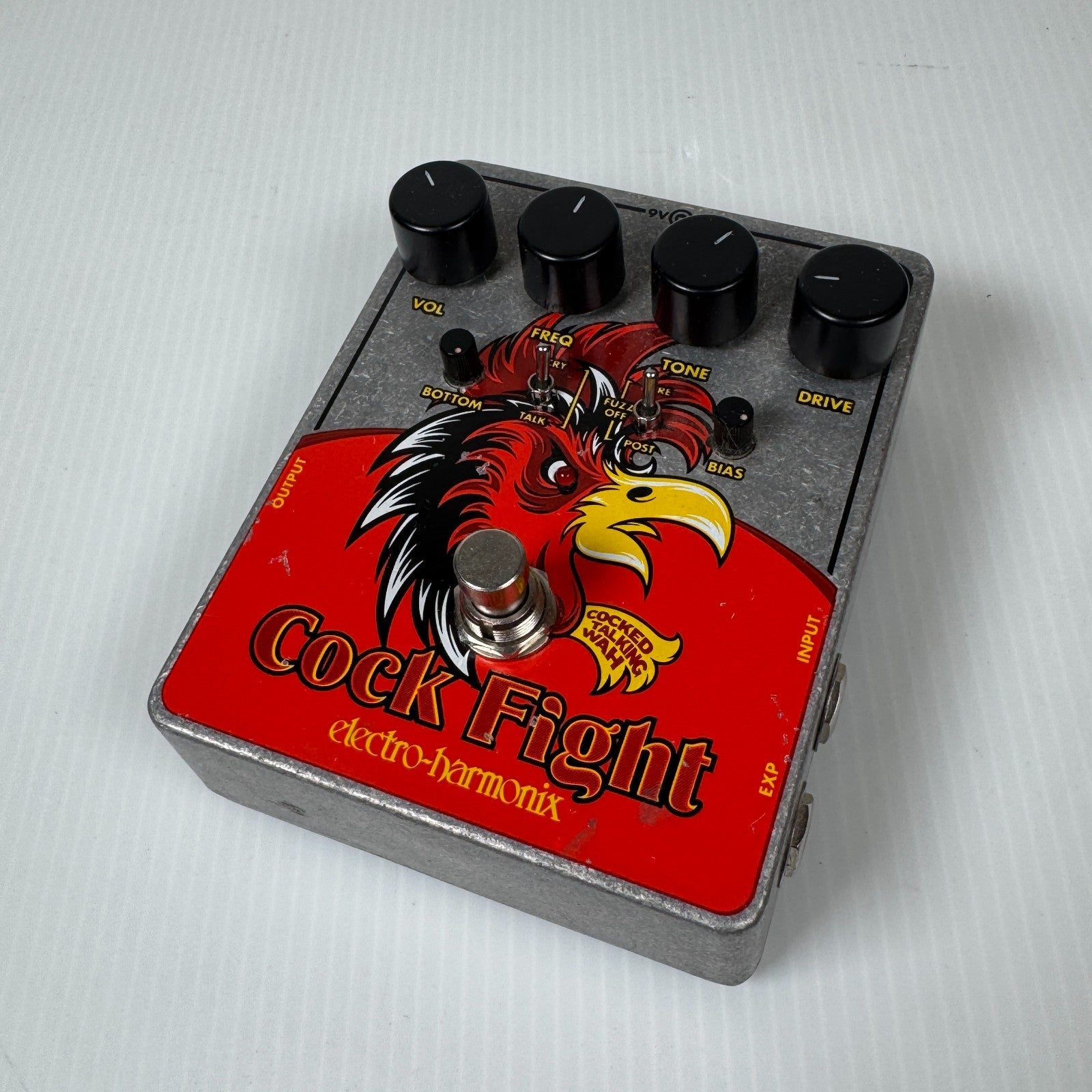 Electro-Harmonix EHX Cock Fight Cocked Talking Wah Guitar Effects Pedal