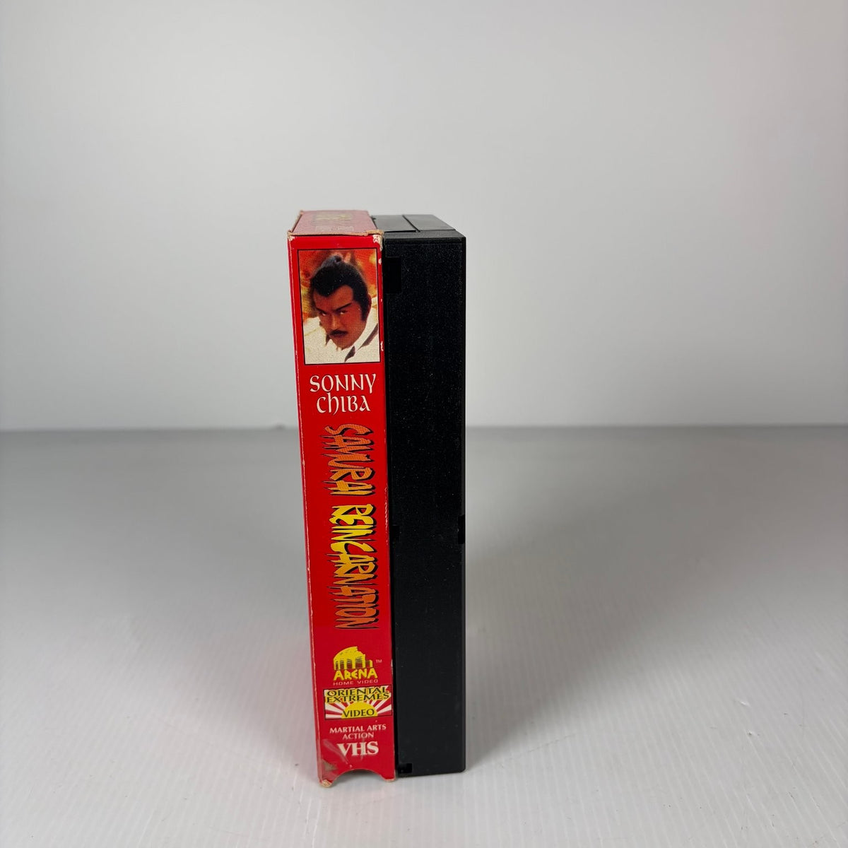 Samurai Reincarnation VHS 1997 Sonny Chiba Martial Arts Arena Home Video