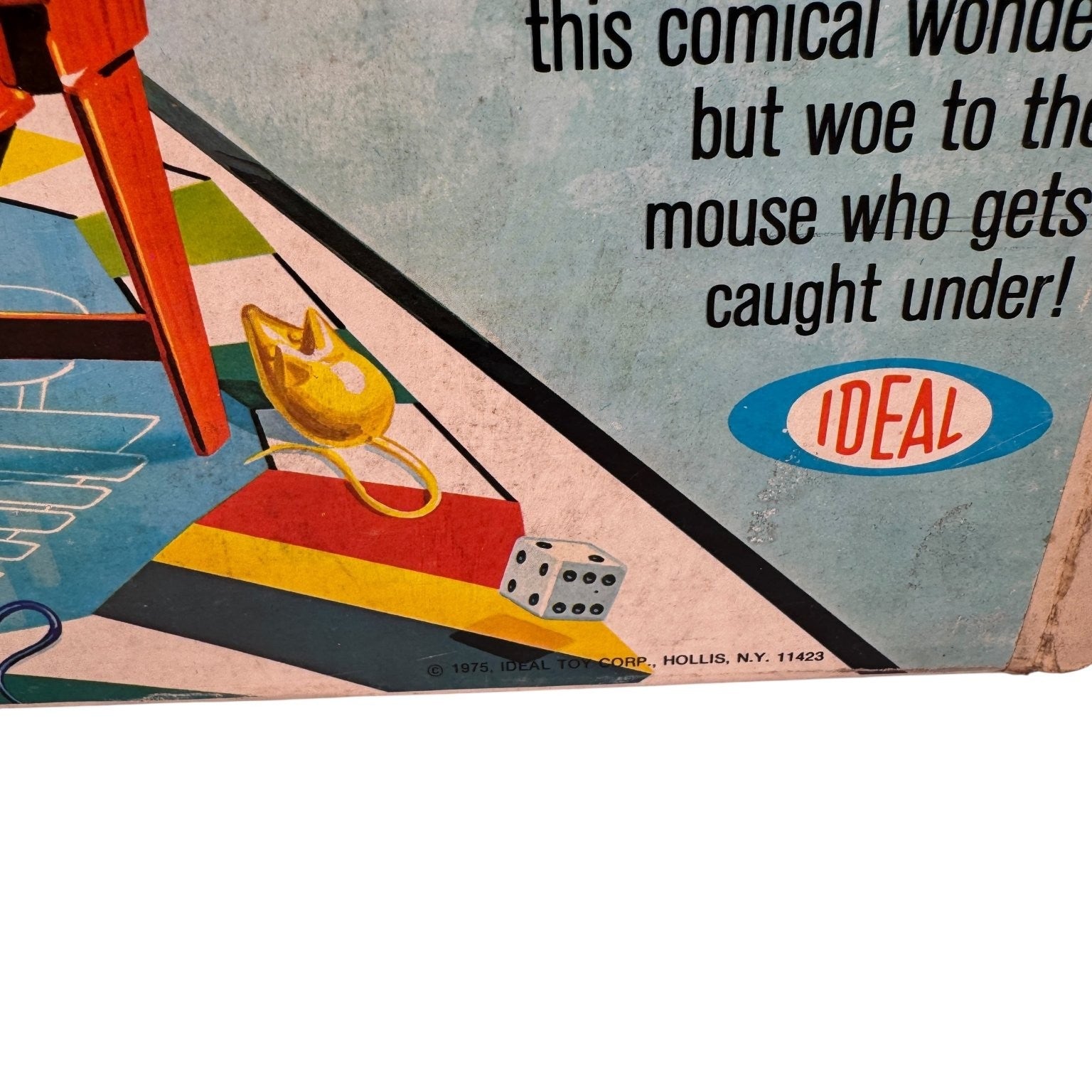 Vintage 1975 Mouse Trap Ideal Board Game 2-4 Players Ages 6+ Plastic