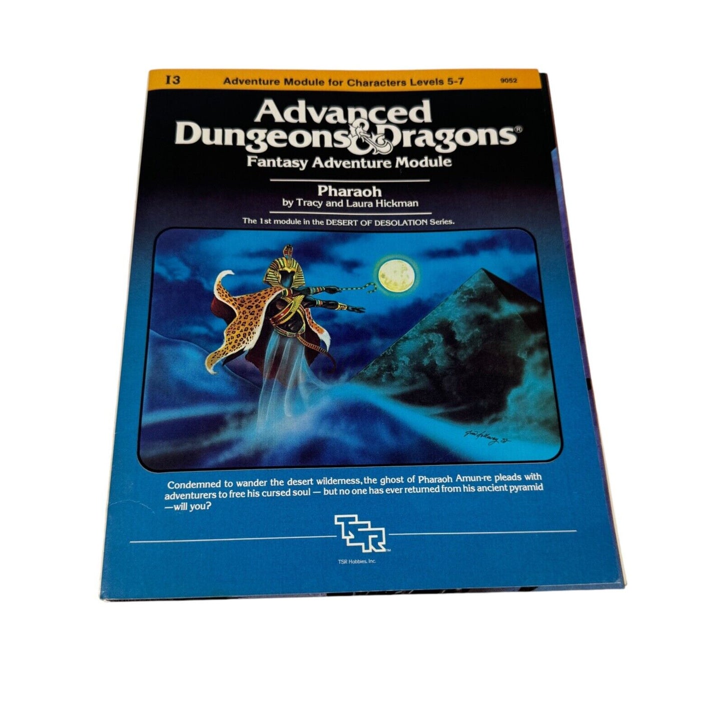 TSR Advanced Dungeons & Dragons Module I3 Pharaoh 1982 1st Ed. Brown Screen Ver.