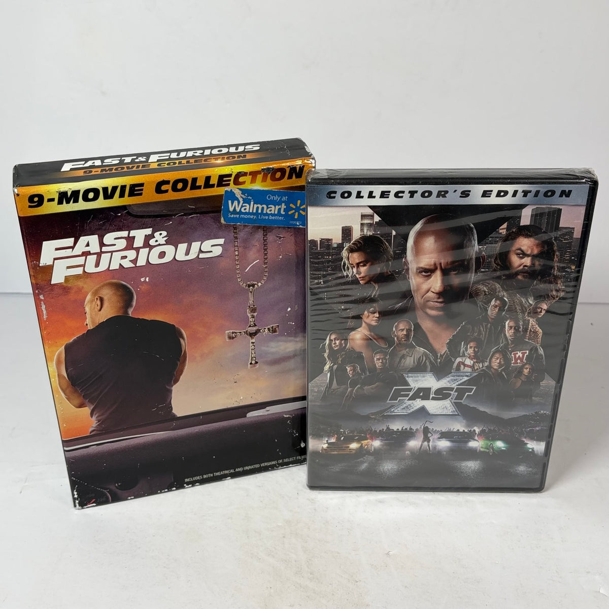 Fast & Furious 10-Movie DVD Collection Lot