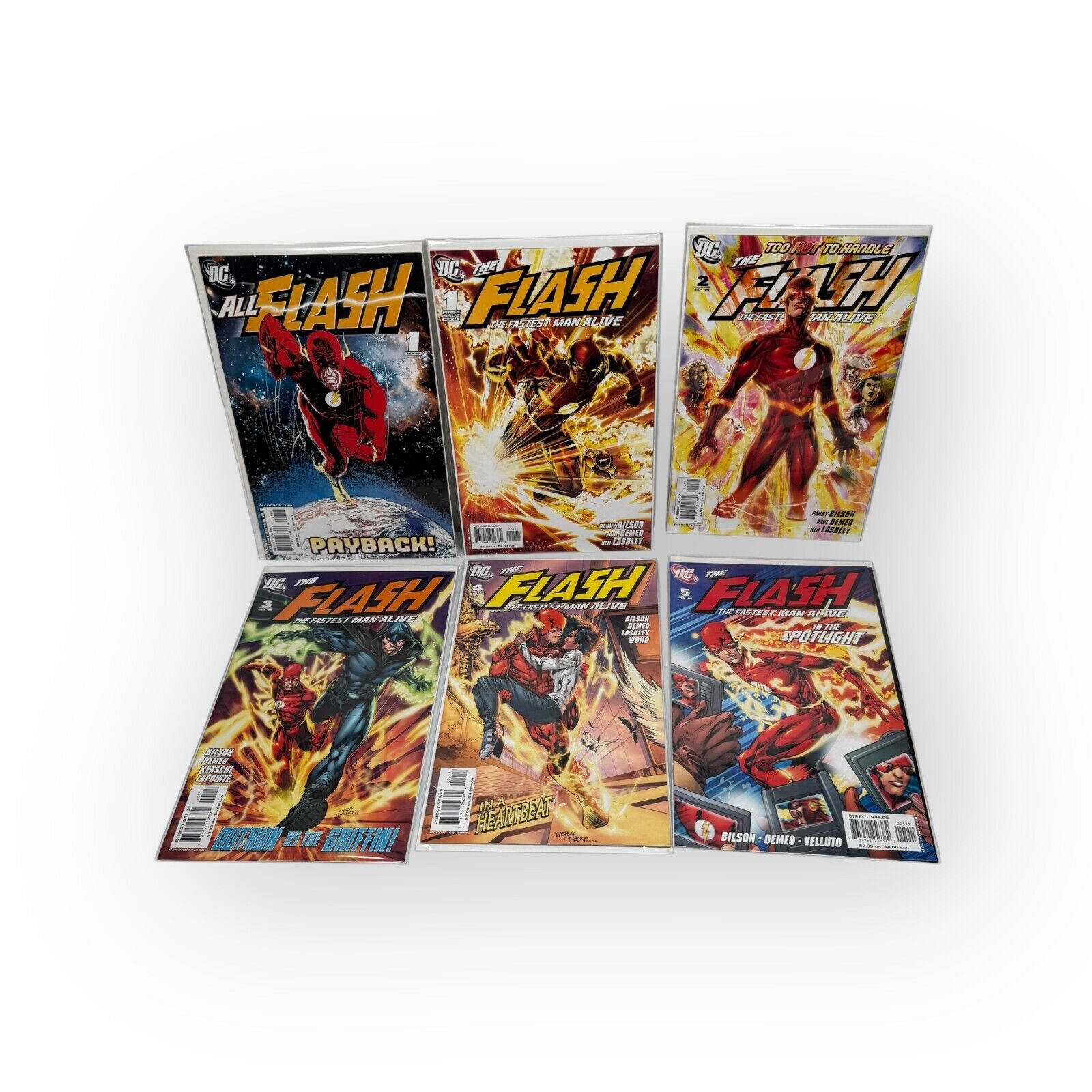 LOT of 17 FLASH COMICS FASTEST MAN ALIVE NEAR COMPLETE SET 1-8, 10-13 & More