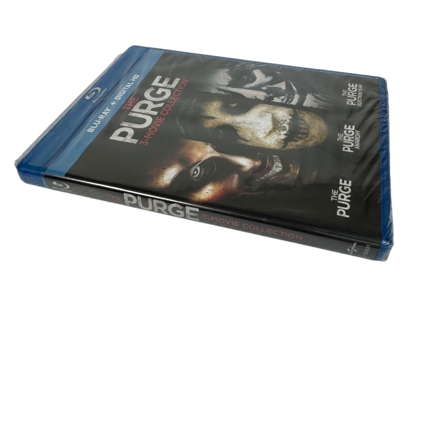 The Purge 3-Movie Set Horror Blu Ray with The Purge, Anarchy, Election Year