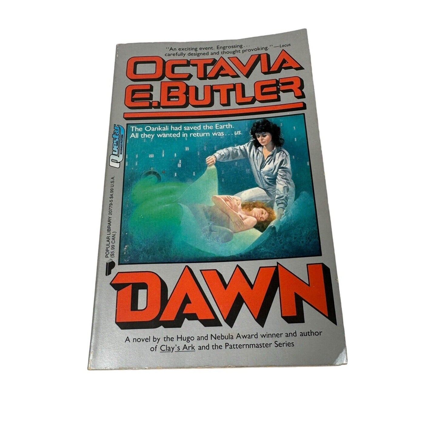 Dawn Xenogenesis Octavia E. Butler Popular Library Paperback 1988 Novel Questar