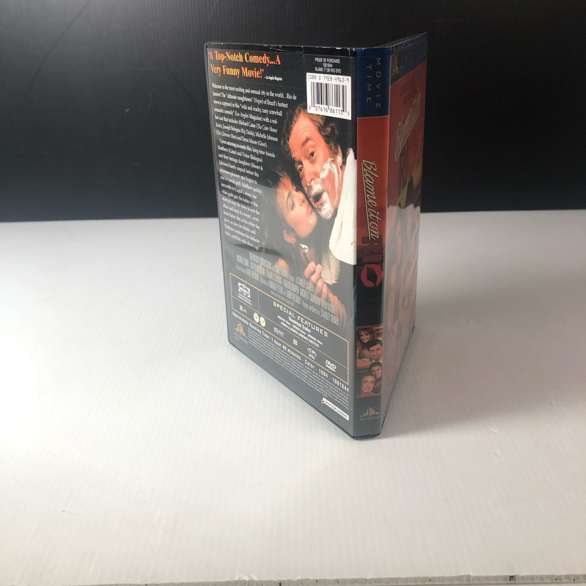 Blame It on Rio DVD 1984 Movie Time Michael Caine Demi Moore 80s Comedy