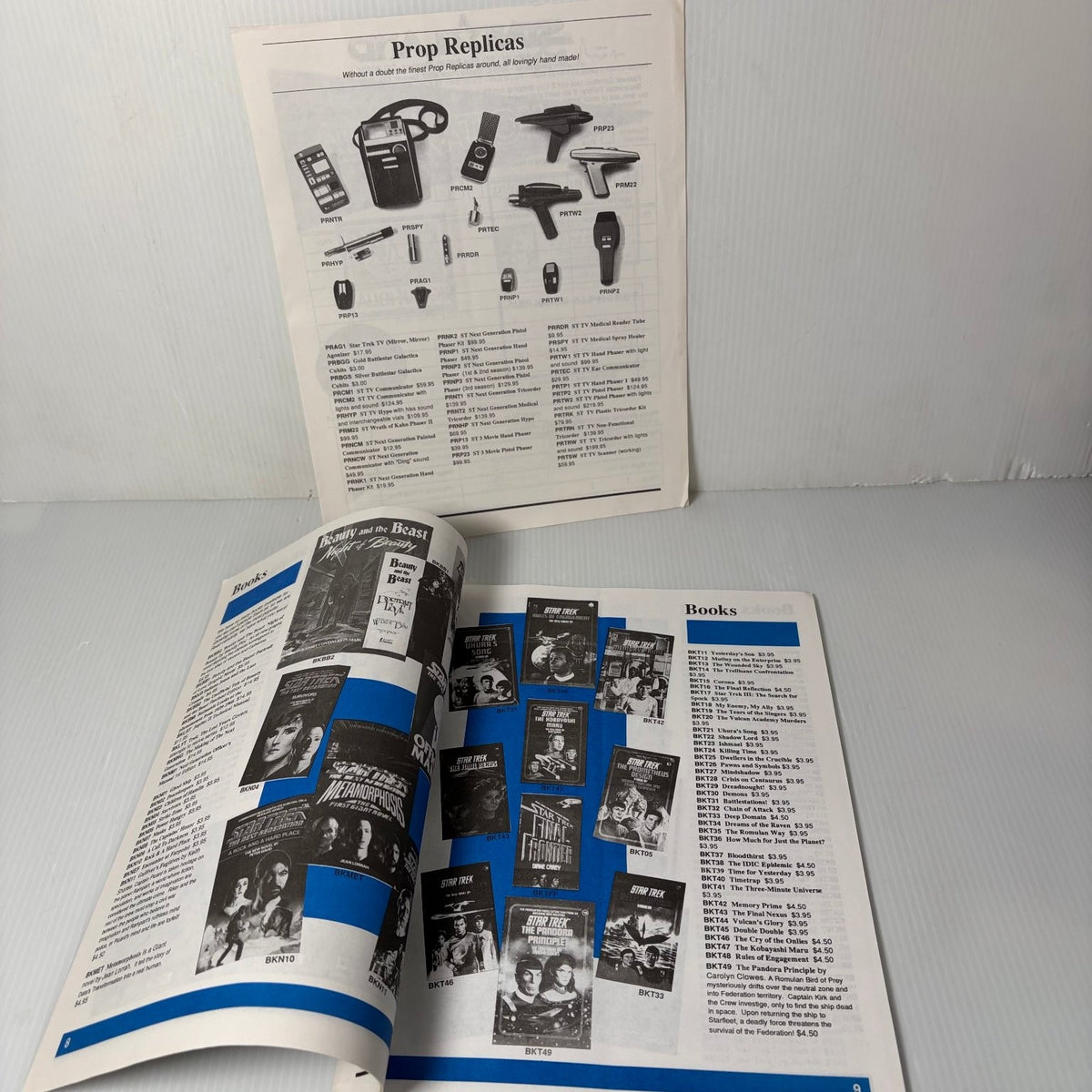Starland News Spring 1990 Klingon Star Trek Sci-Fi Magazine Collectibles