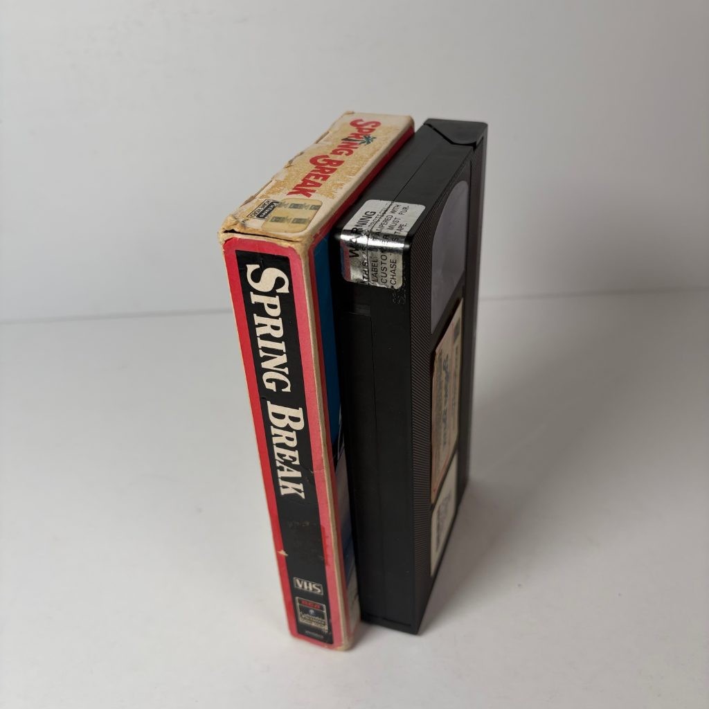 Spring Break VHS 1983 RCA Columbia Pictures OG Release Side Flap Teen Comedy