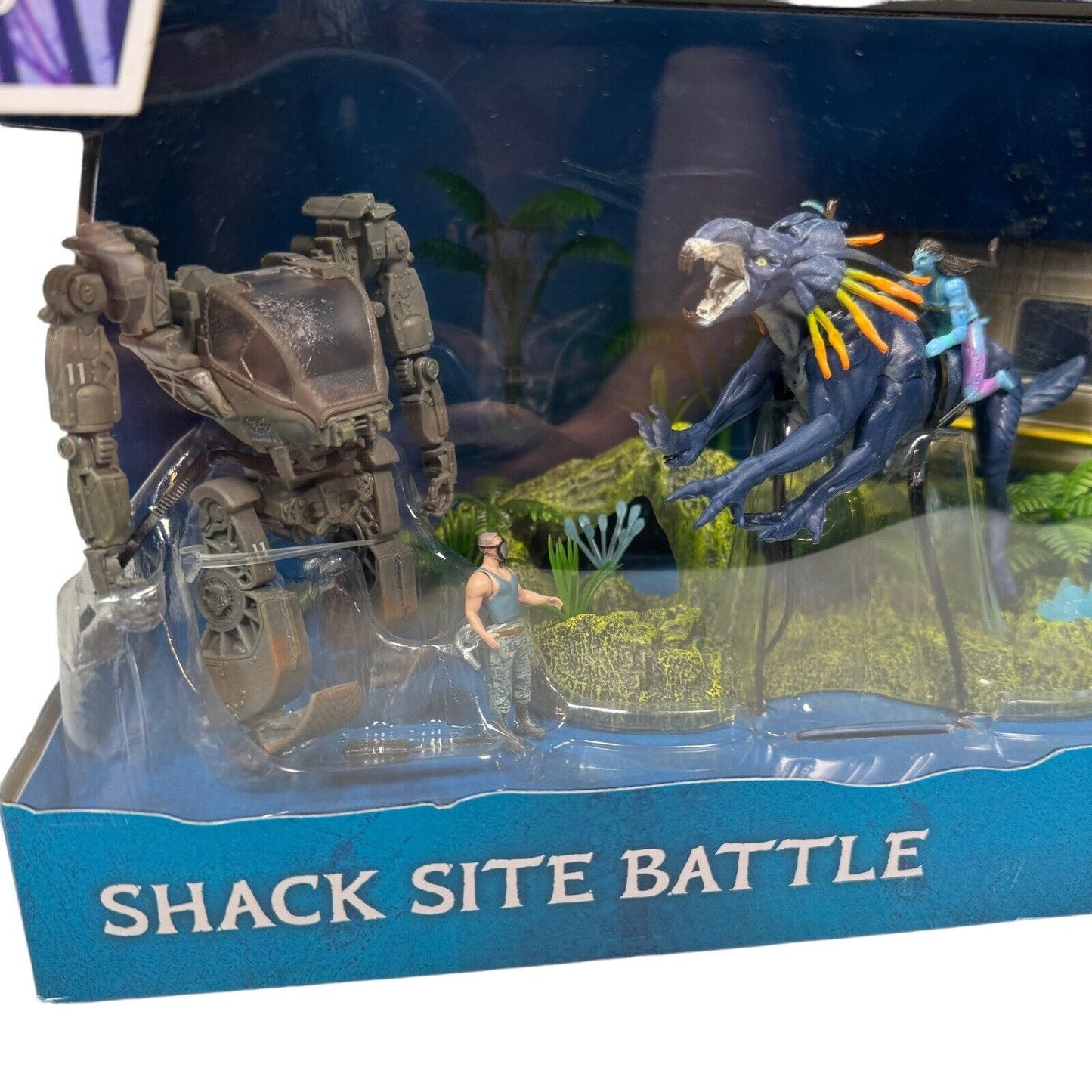 Disney Parks Avatar Shack Site Battle Playset The Way of Water Mcfarlane Toys