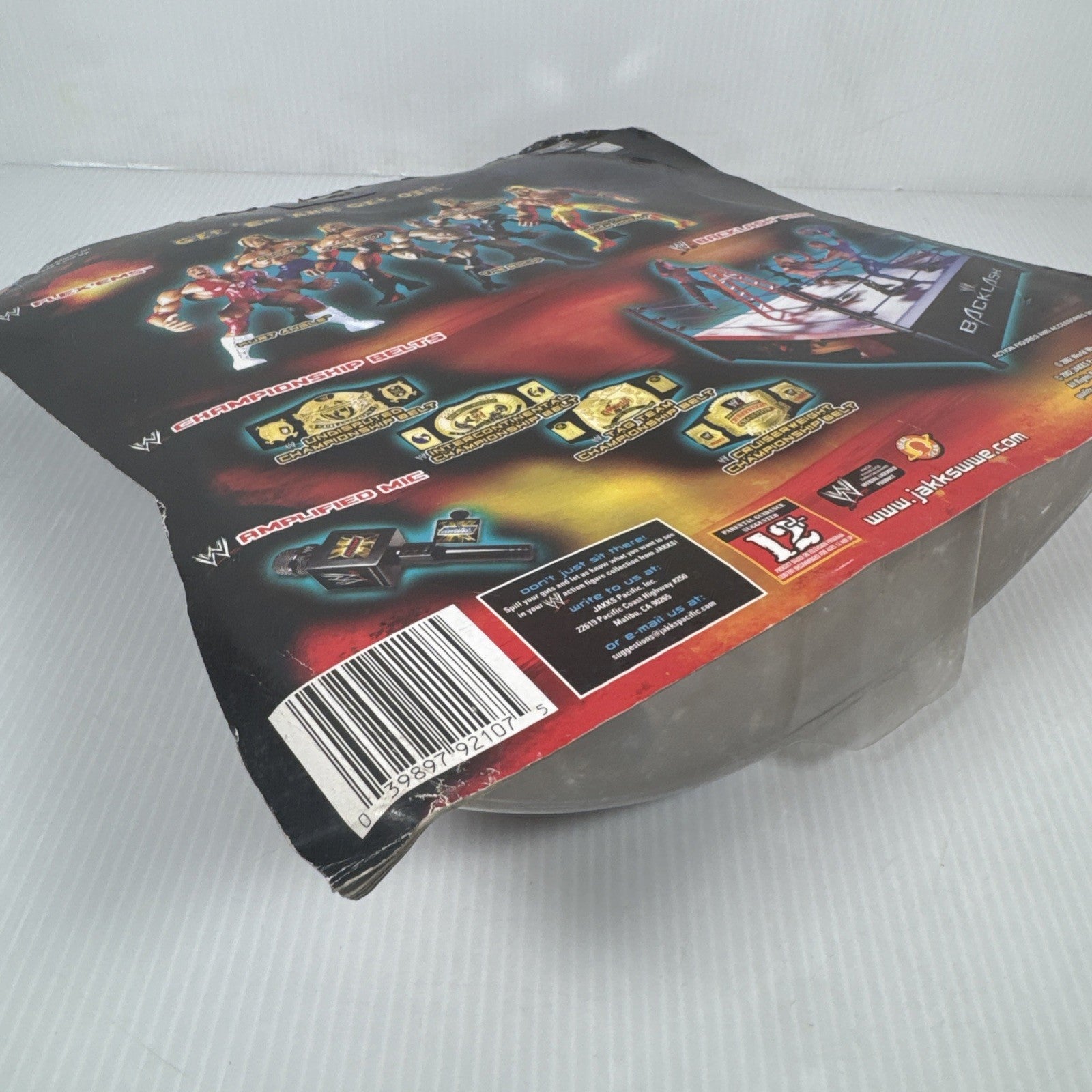 WWE Ringside Rivals The Rock Vs Brock Lesnar Jakks Wrestling 2-Pack Figures