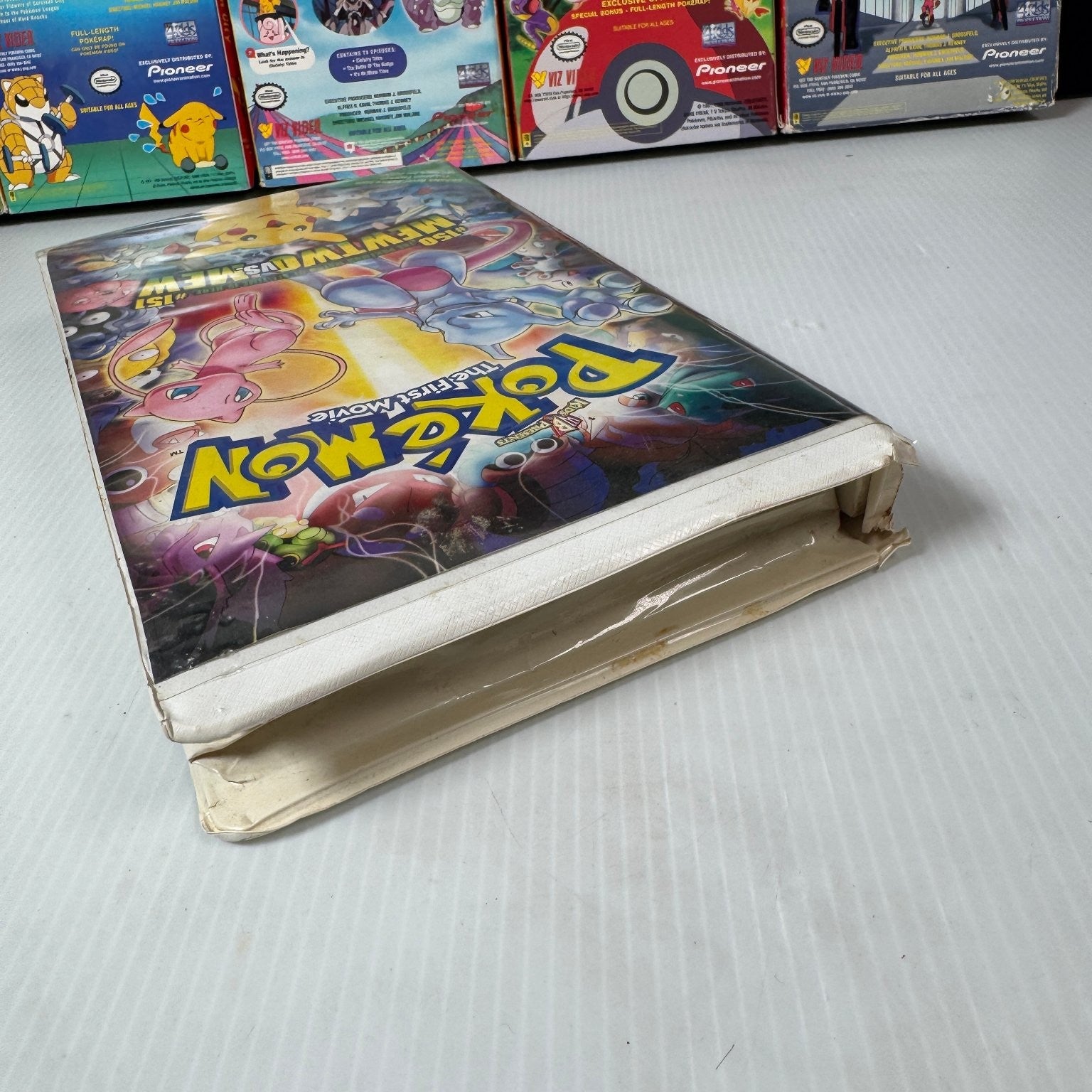 Pokémon VHS Lot of 10 1998 Anime Movie & Episodes Collection Johto, Movie & More
