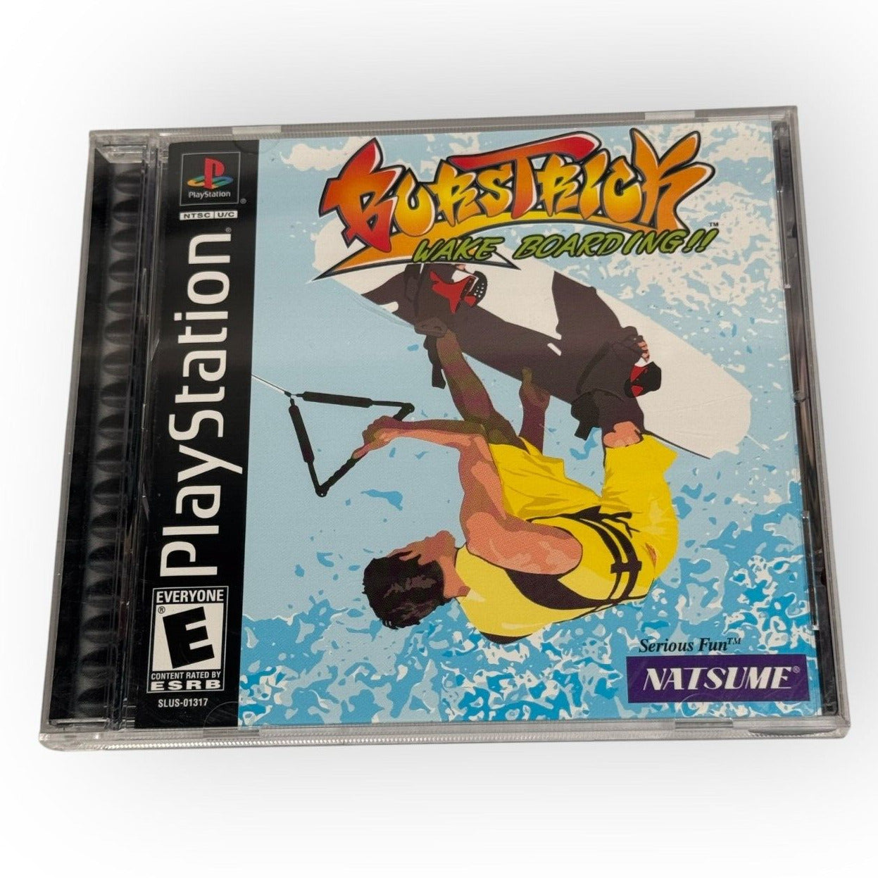 BursTrick Wake Boarding (Sony PlayStation 1, 2001) Complete CIB Black Label