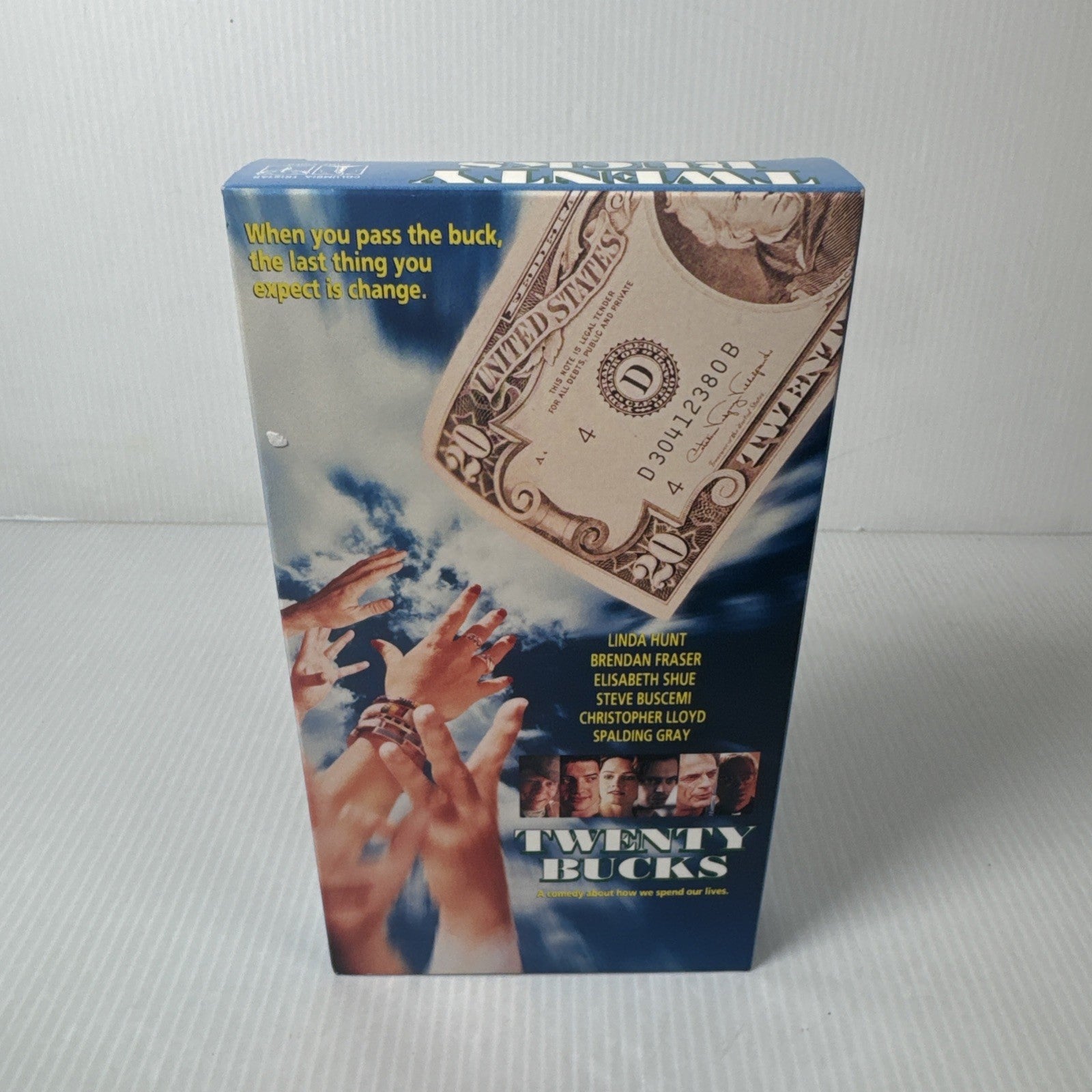 Twenty Bucks (VHS, 1994) - Christopher Lloyd Brendan Fraser Steve Buschemi