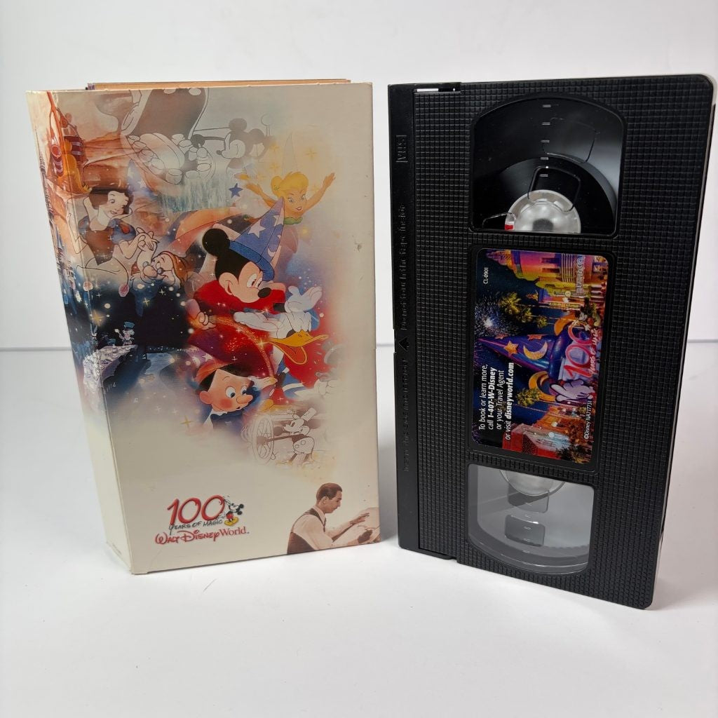 Walt Disney World 100 Years of Magic VHS Promo Vacation Planning Video Tape
