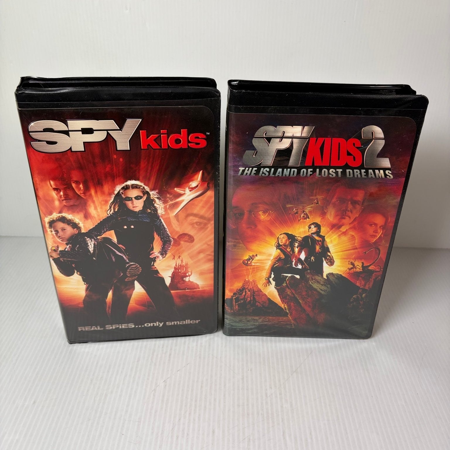 Spy Kids 1 & 2 VHS Set 2001 2002 Family Action Adventure Dimension