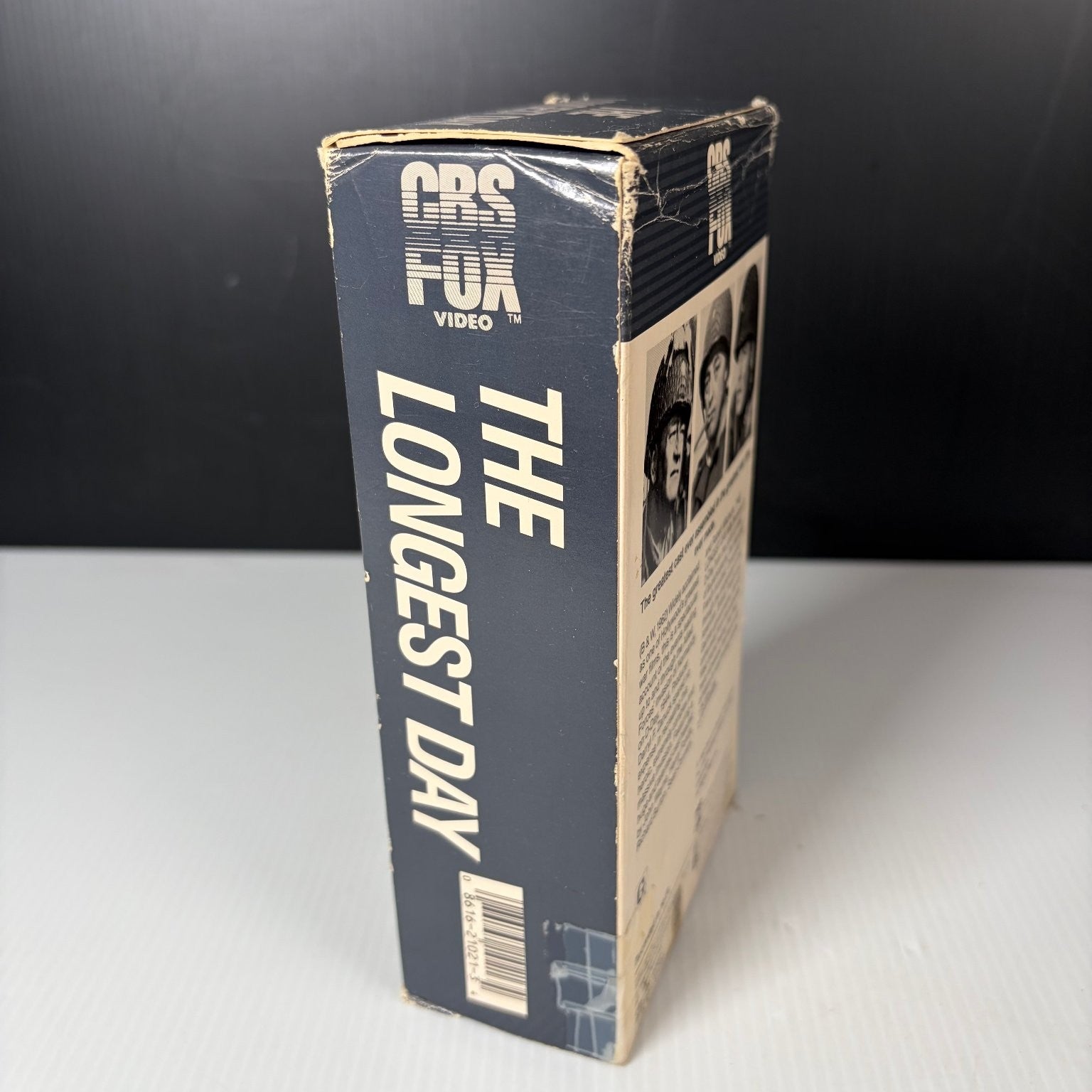 The Longest Day VHS 1962 War Classic 2-Part CBS Fox Video