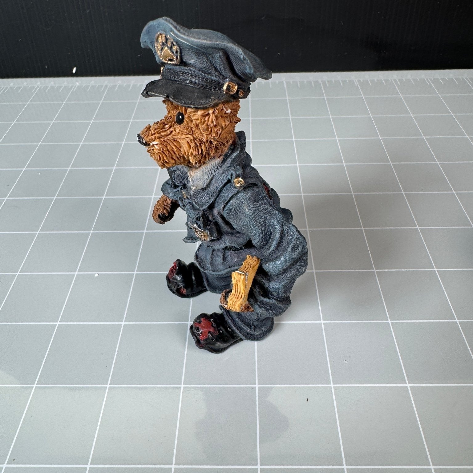 Sergeant Bookum O'Reilly Boyds Bears Shoe Box Bear 4.5 in Figure