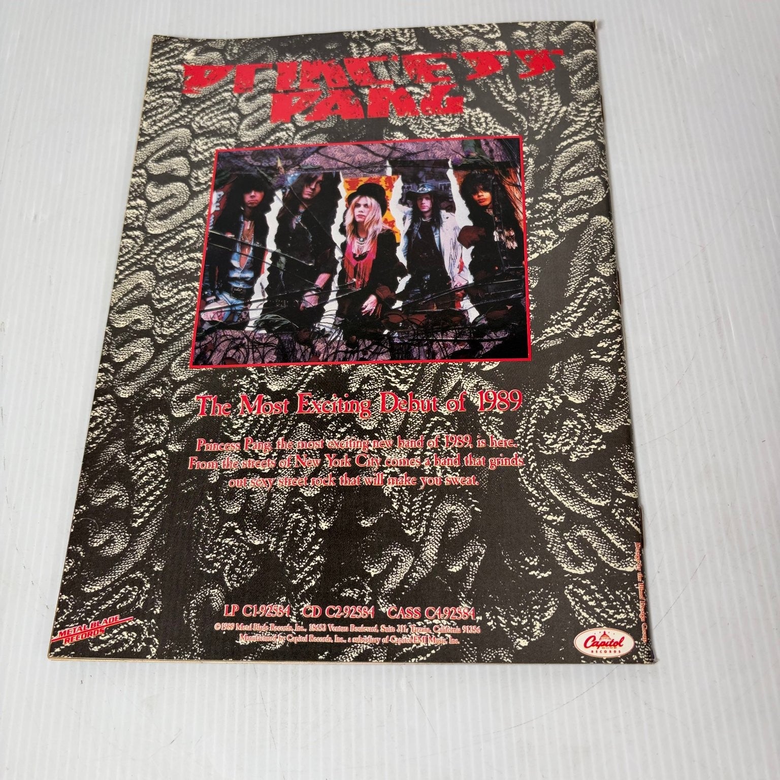 RIP Magazine October 1989 Alice Cooper Skid Row Metallica Def Leppard