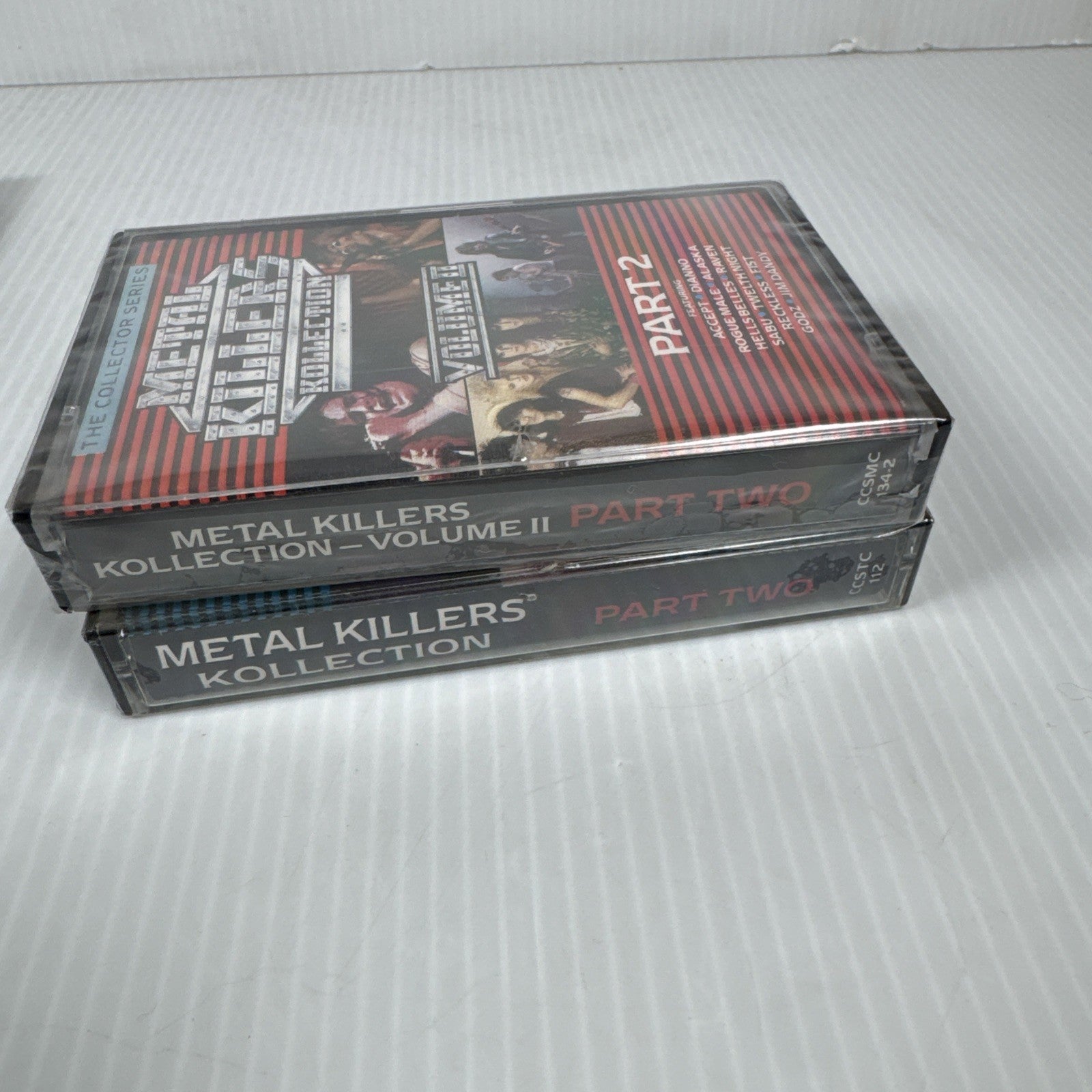 Metal Killers Kollection Cassettes Vol 1 #1 & 2, Vol 2 #2, & MK III SOME SEALED!