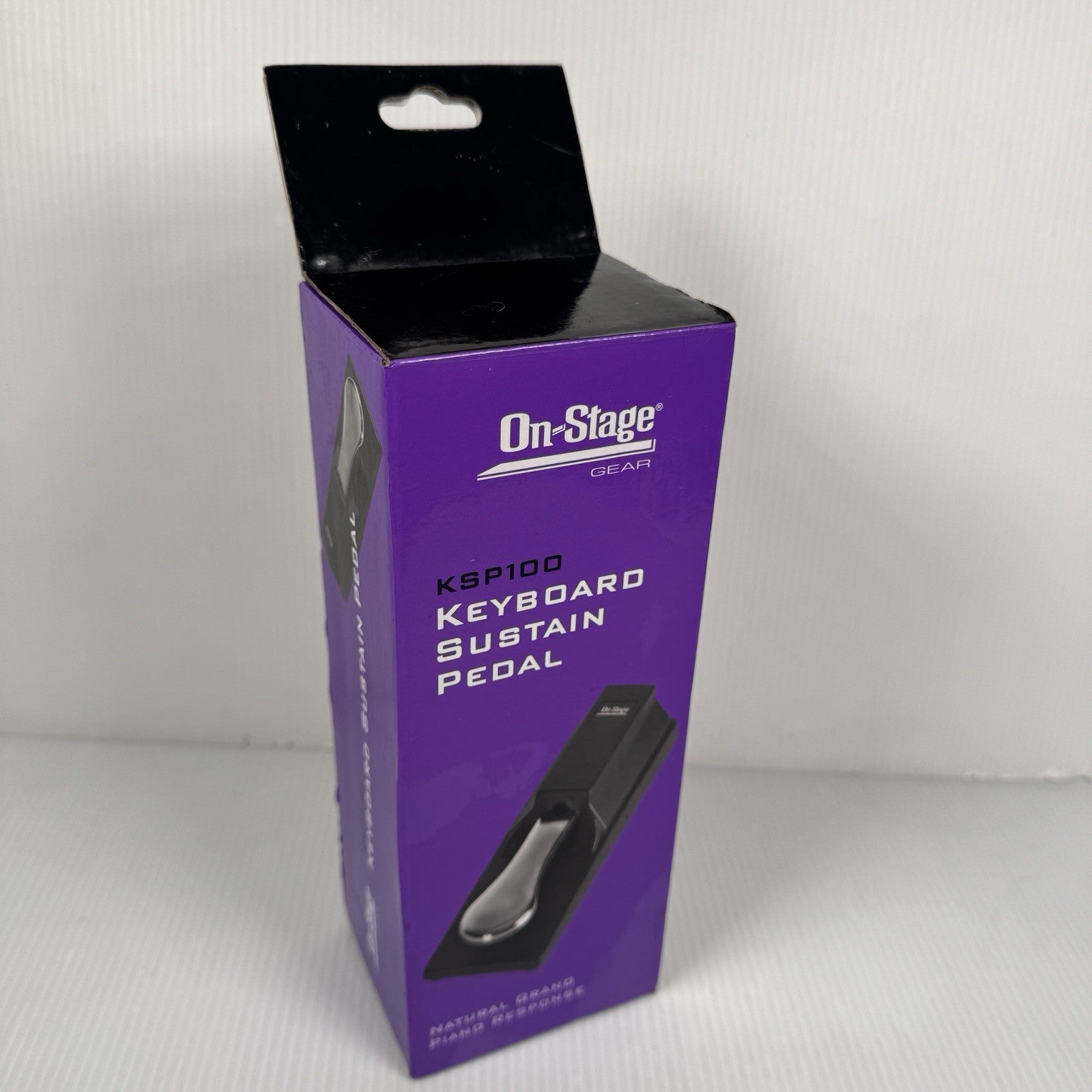 On Stage Gear KSP100 Universal Piano Style Electronic Keyboard Sustain Pedal