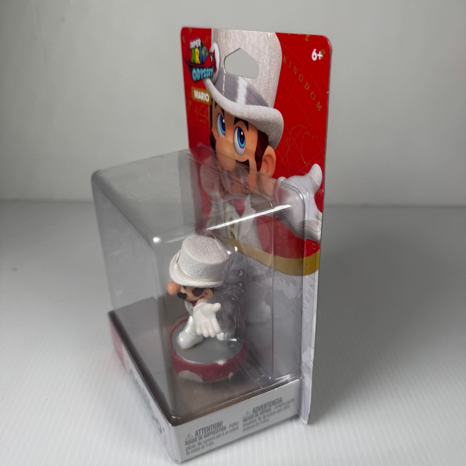 Nintendo Super Mario Odyssey Mario Wedding Outfit Amiibo Figure Switch 3DS Wii U