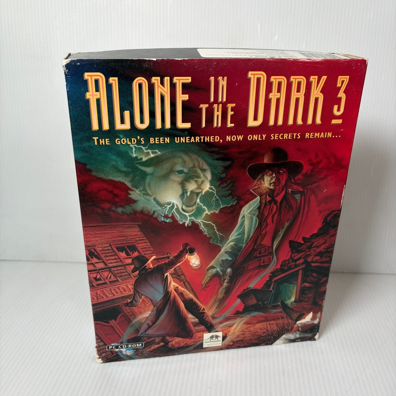Alone in the Dark 3 Big Box PC CD-ROM Video Game Survival Horror Complete
