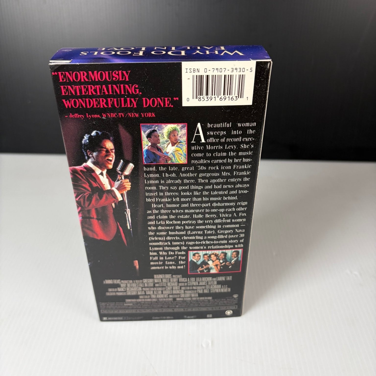 Why Do Fools Fall in Love VHS 1998 Drama Original Release Warner Bros