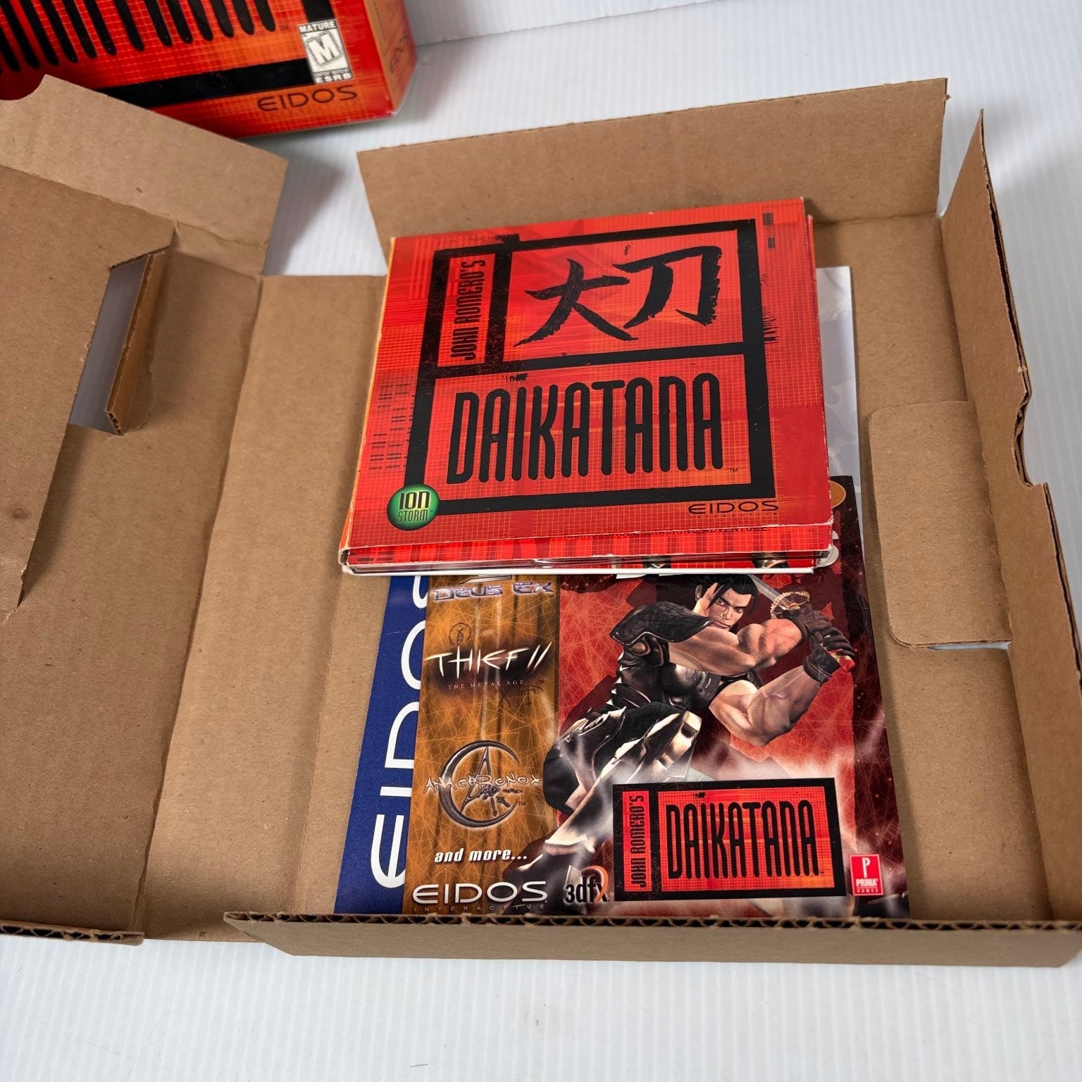 John Romero's Daikatana Big Box PC CD-ROM First Person Shooter Game Complete