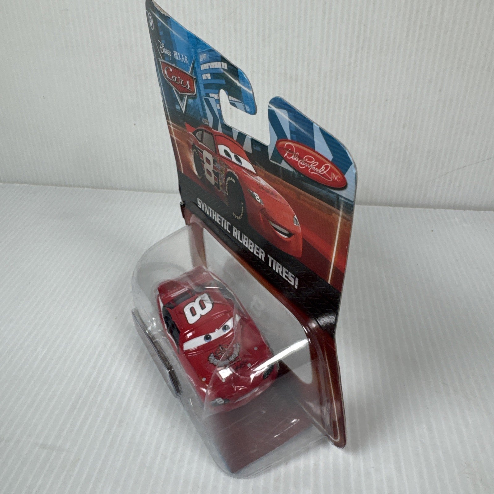 Disney Pixar Cars Synthetic Rubber Tires Dale Earnhardt Jr. # 8 Die-Cast Model
