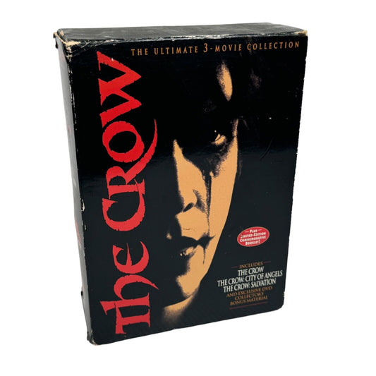 The Crow : The Ultimate 3 Movie Collection (Boxed Set, DVD) Complete