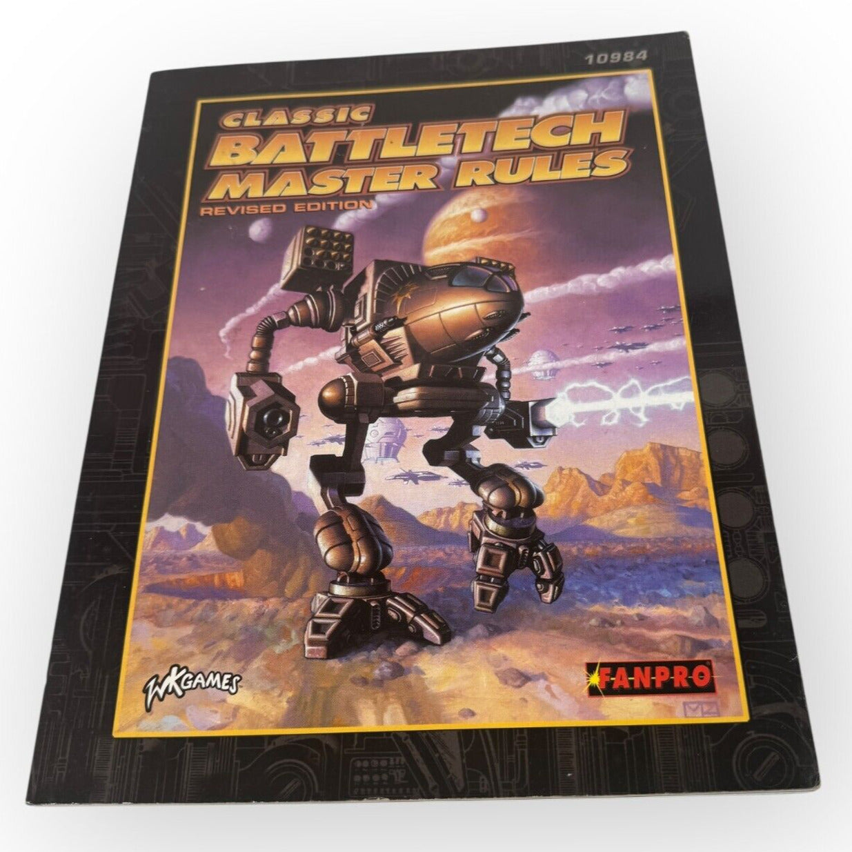 Classic Battletech Master Rules Revised Edition 10984 by WK Games & Fanpro