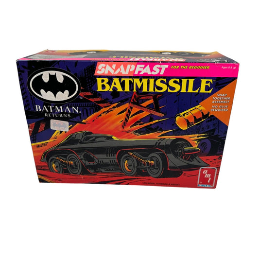 AMT Ertl SnapFast #6614 1/25 Batmissile Batman Returns Plastic Model Kit