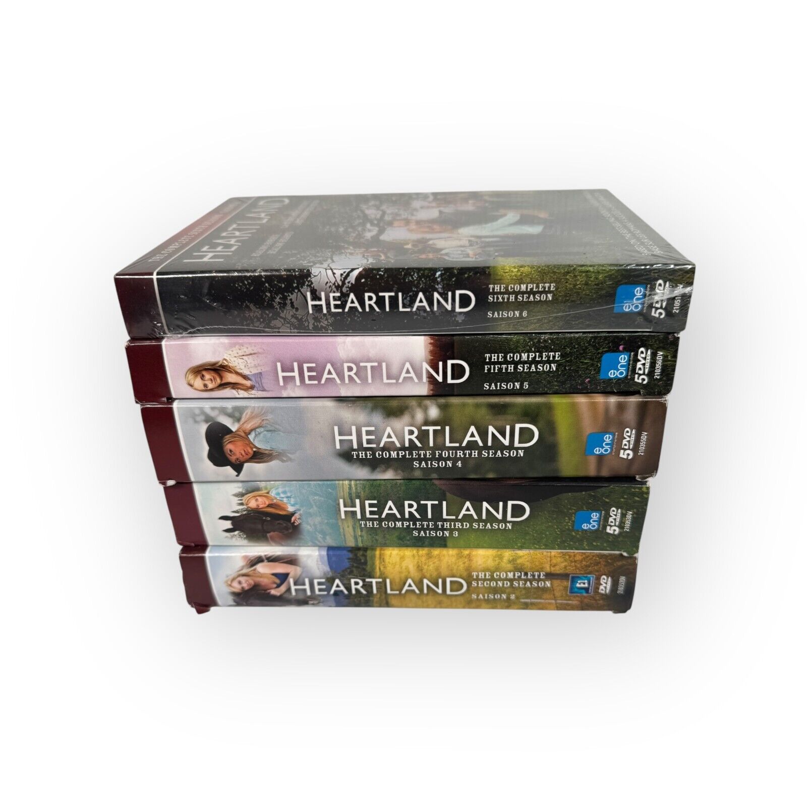 Heartland Seasons 2-6 DVD Bundle Lot of 5 Season Sets eOne