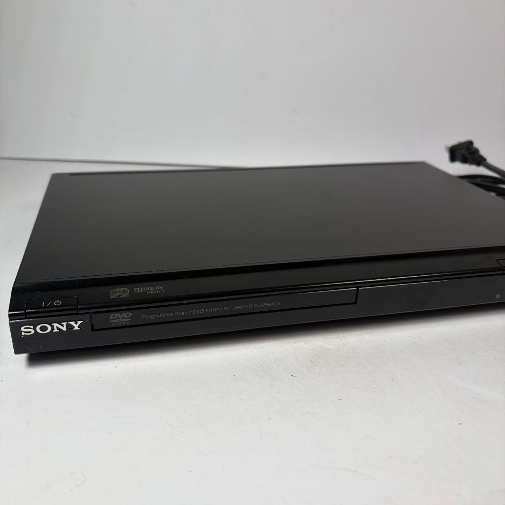 Sony DVP-SR101P CD DVD Player Progressive Scan Dolby Digital w/ Power Cord Black