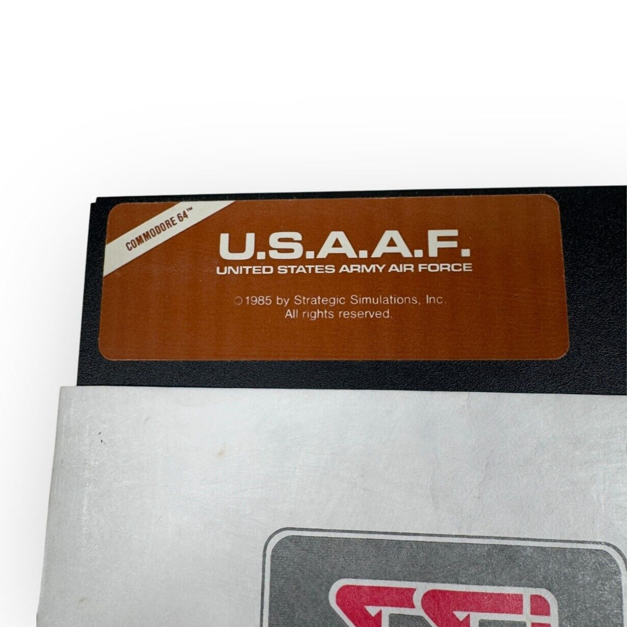 U.S.A.A.F. SSI Commodore 64 C64 Floppy Disk Only Rare VTG 1985