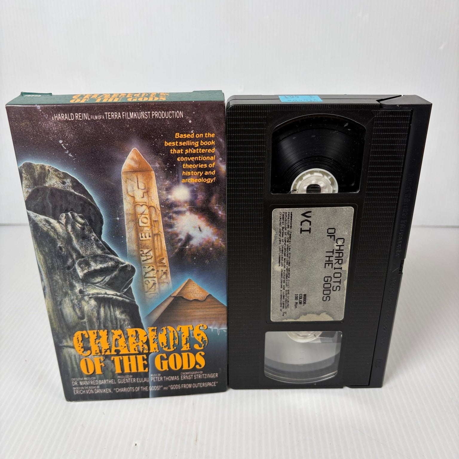 Chariots of the Gods VHS 1972 UFO Documentary VCI Ancient Astronauts Sci-Fi