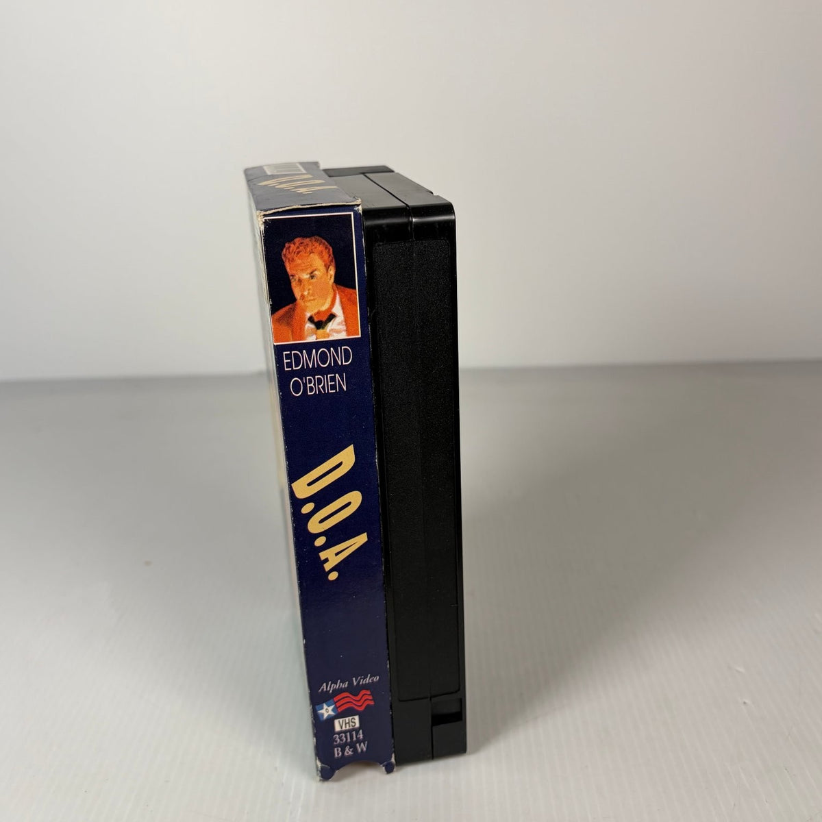 D.O.A. VHS 1950 Film Noir Edmond O'Brien Alpha Video Classic Thriller 1995