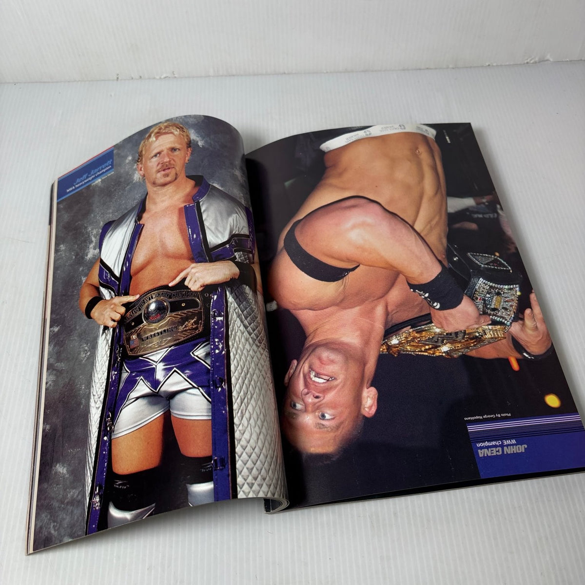 Inside Wrestling & The Wrestler Magazine May 2006 Christian Cage Kurt Angle