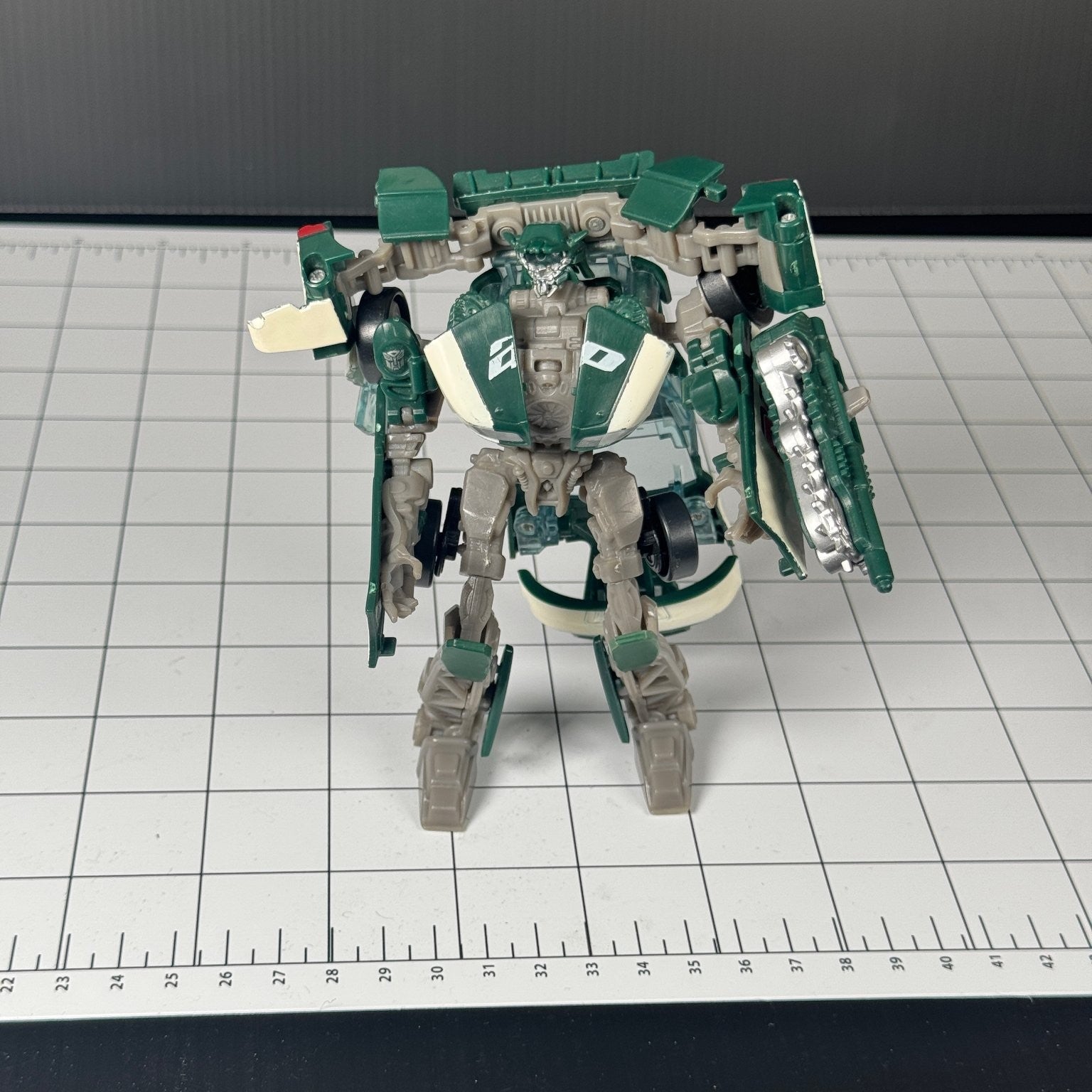 Transformers Dark Of The Moon Mechtech Deluxe Class Roadbuster Complete