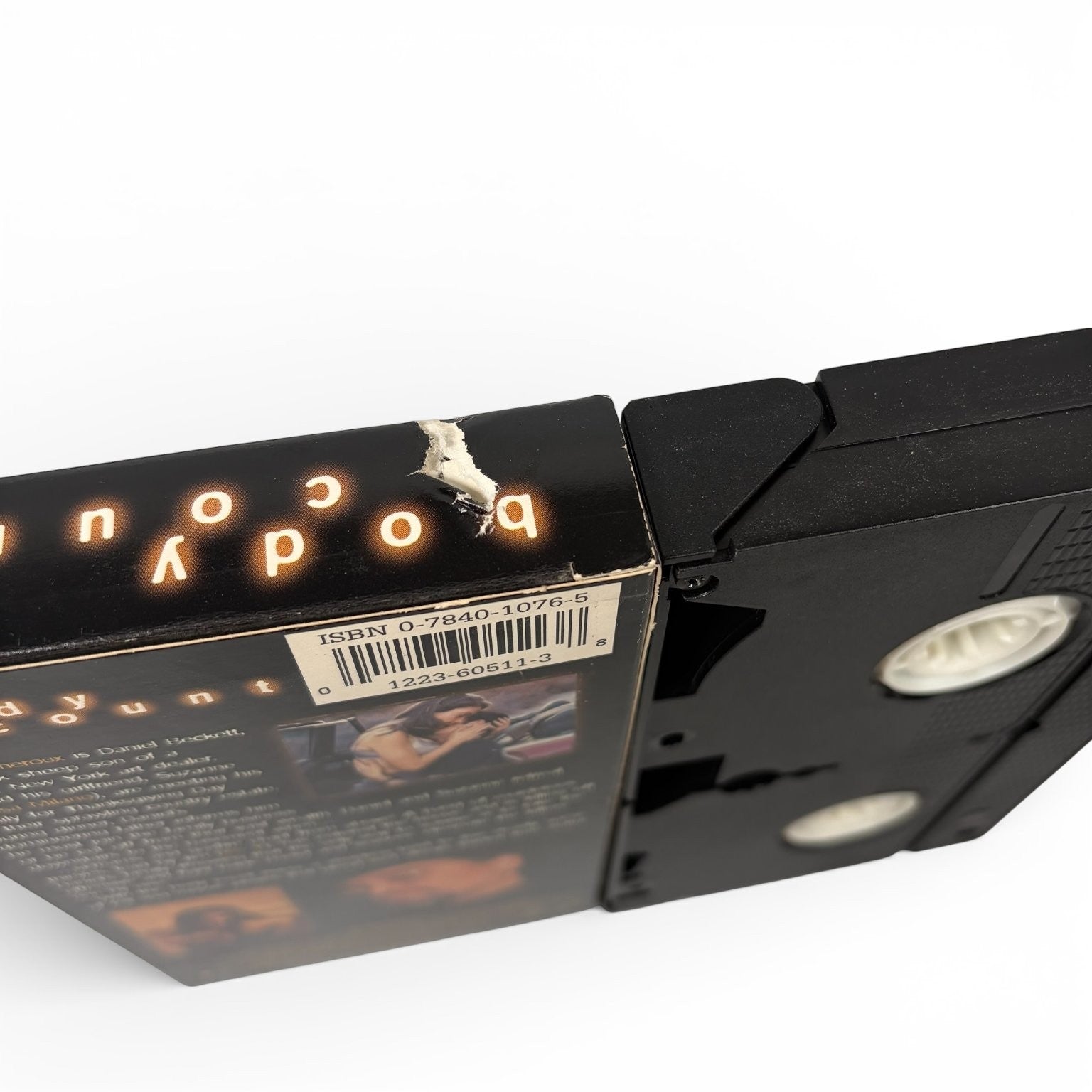 Body Count VHS 1998 Thriller Alyssa Milano Ice-T Live Entertainment