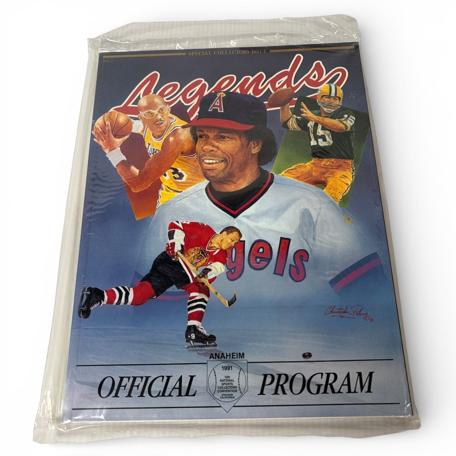 Legends Magazine 1991 No. 1 12th National Sports Collectors Convention Program