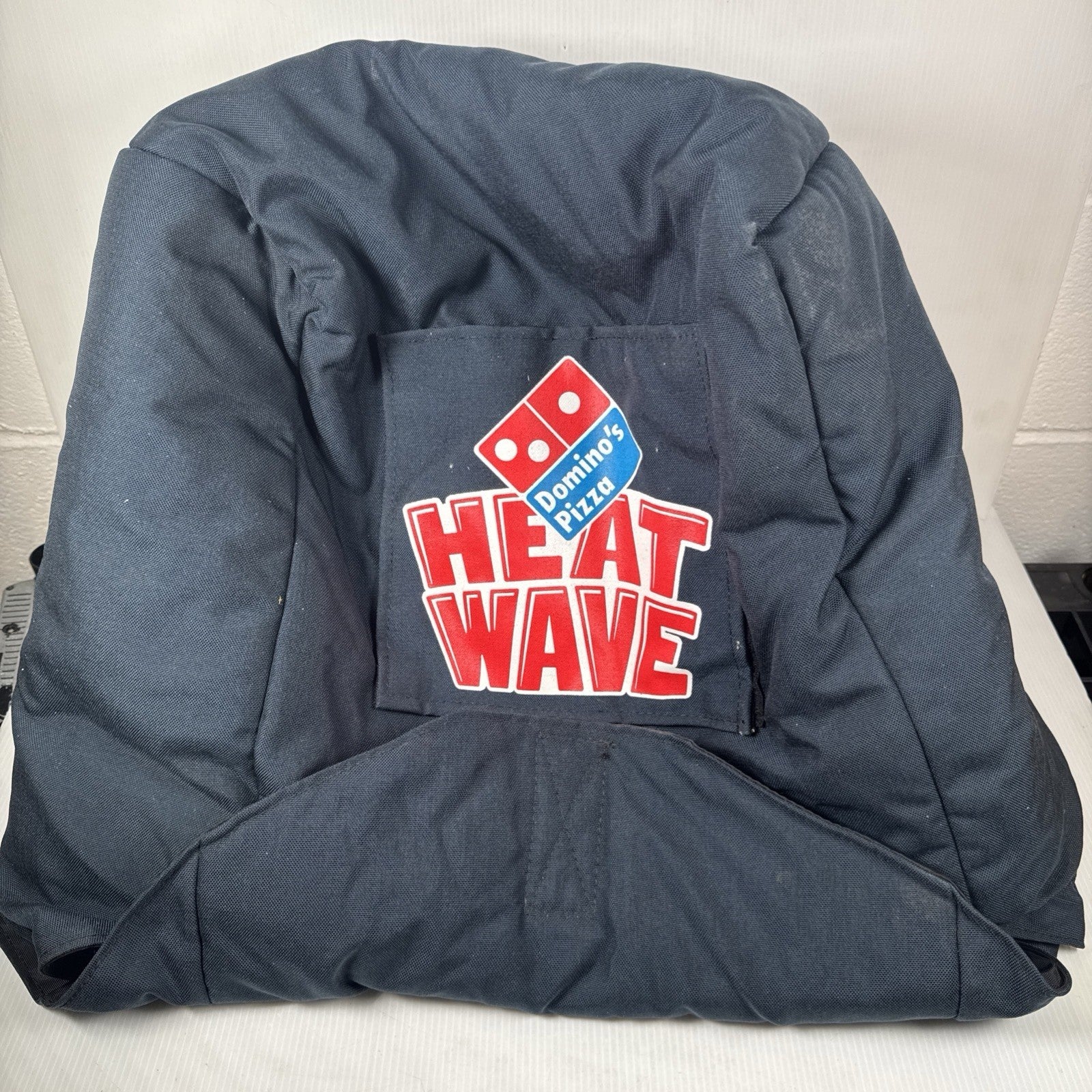 Domino's Pizza Delivery Bag Navy Blue Authentic Insulated Thermal Heat 16”x20”