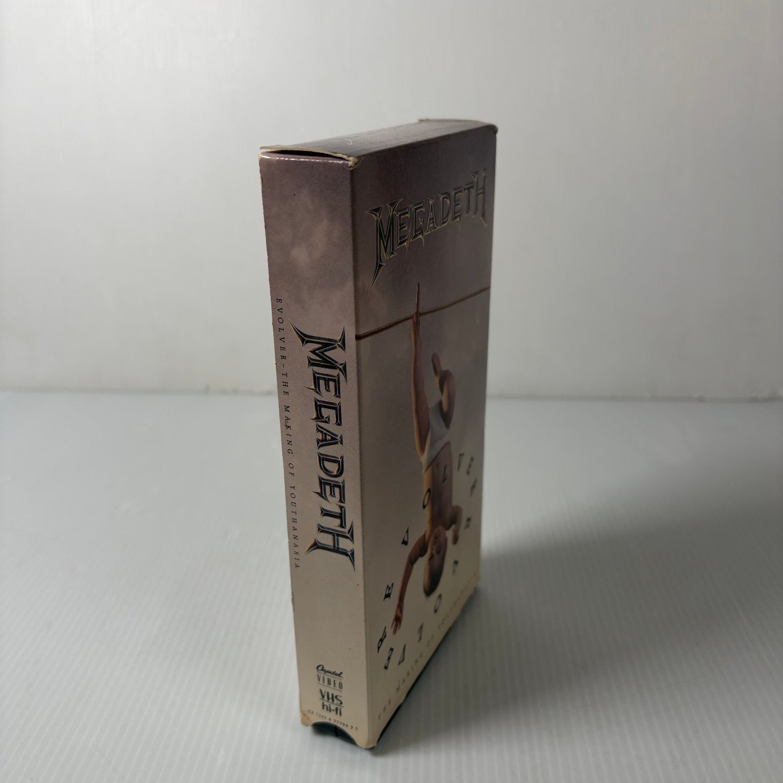 Megadeth Evolver VHS 1995 Heavy Metal Documentary Capitol Video